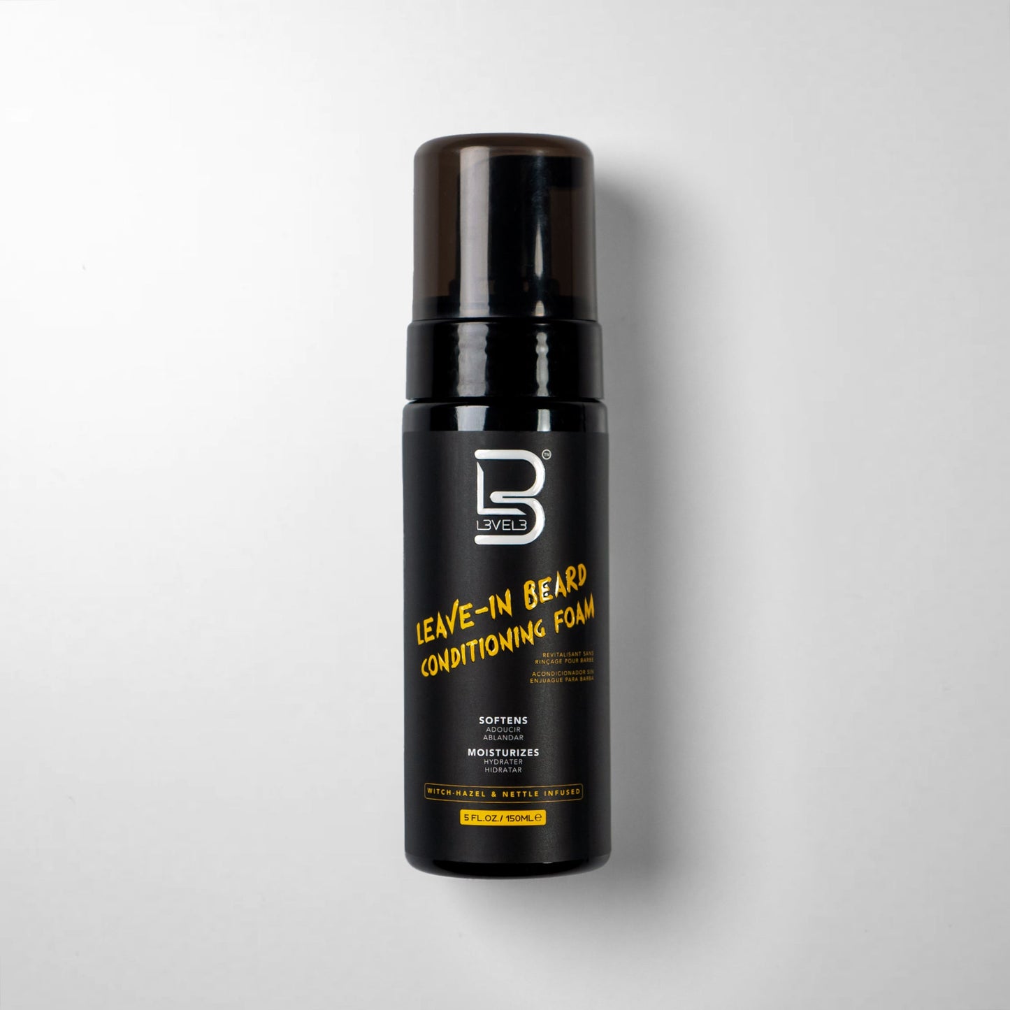 L3VEL3 Beard Conditioning Foam, balsamo barba leave-in 150 ml — foto prodotto