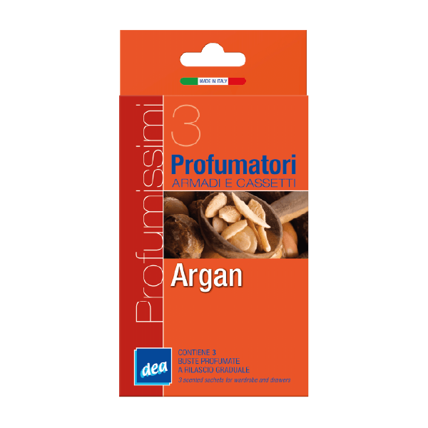 Dea Profumissimi Argan — profumatori per armadi, 3 bustine