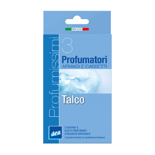 Dea Profumissimi Talco — profumatori per armadi, 3 bustine