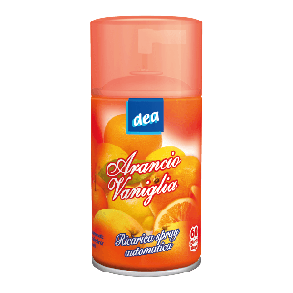 Dea Matic Arancio Vaniglia — ricarica per diffusore automatico 250 ml