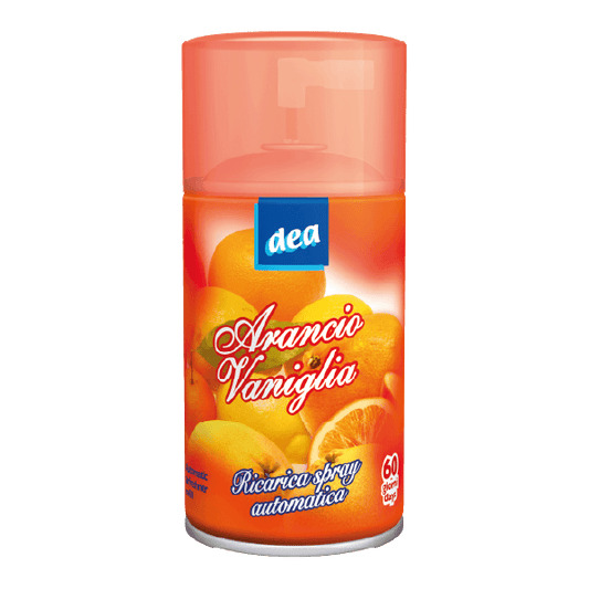 Dea Matic Arancio Vaniglia — ricarica per diffusore automatico 250 ml