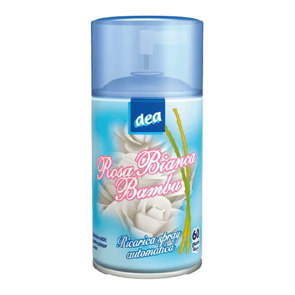 Dea Matic Rosa Bianca Bambù — ricarica per diffusore automatico 250 ml