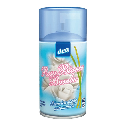 Dea Matic Rosa Bianca Bambù — ricarica per diffusore automatico 250 ml