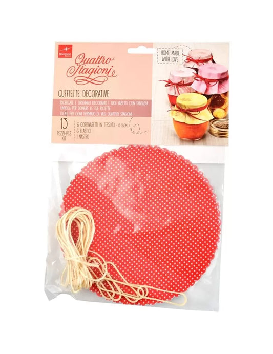 Cuffiette per vasi Quattro Stagioni — kit 13 pz