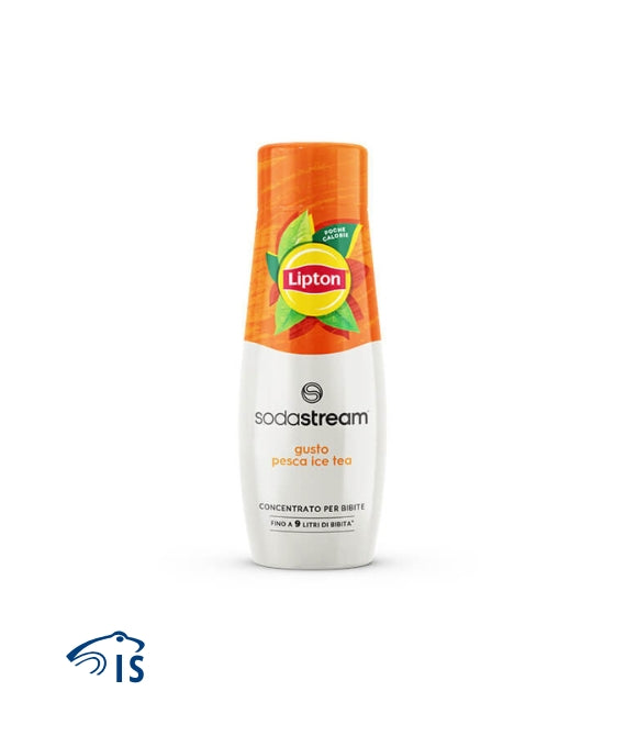 Bottiglia di concentrato SodaStream Lipton Ice Tea gusto pesca da 440 ml