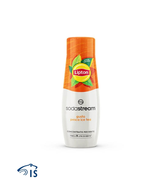Bottiglia di concentrato SodaStream Lipton Ice Tea gusto pesca da 440 ml