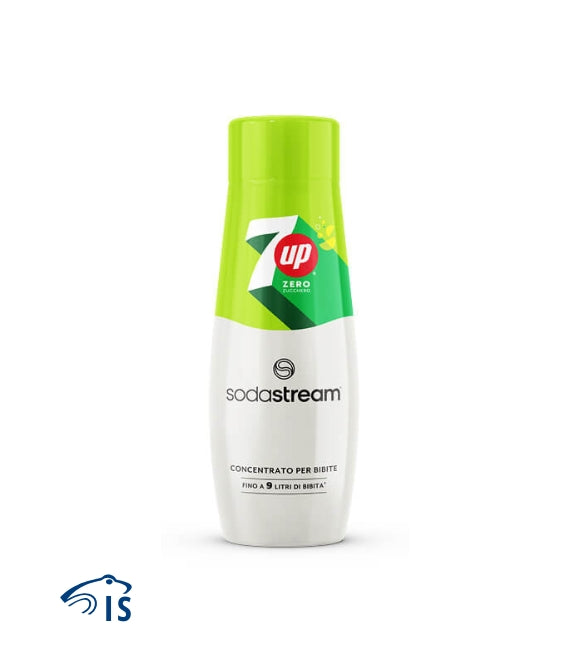 Bottiglia di concentrato SodaStream Seven Up Zero Zucchero da 440 ml