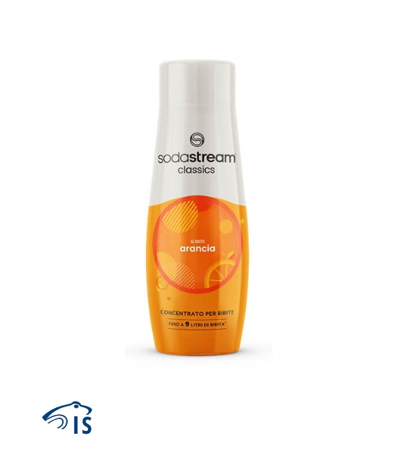 Bottiglia di concentrato SodaStream gusto arancia da 440 ml