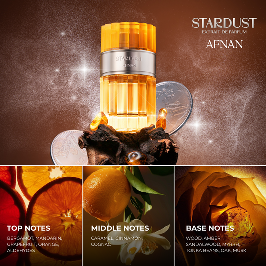 Afnan Stardust Extrait de Parfum 100 ml, packshot ufficiale del flacone
