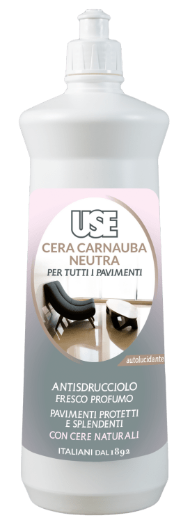 Flacone Use Cera Carnauba Neutra cera liquida per pavimenti 500 ml