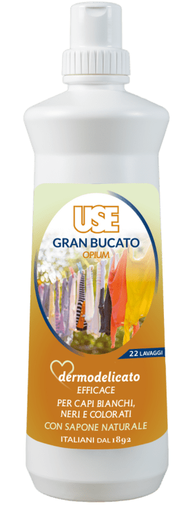 Flacone Use Gran Bucato Opium detersivo lavatrice 1000 ml