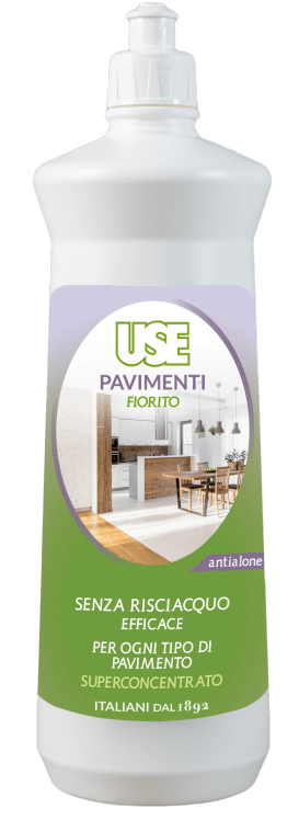 Flacone Use Pavimenti Fiorito detergente superconcentrato 1000 ml