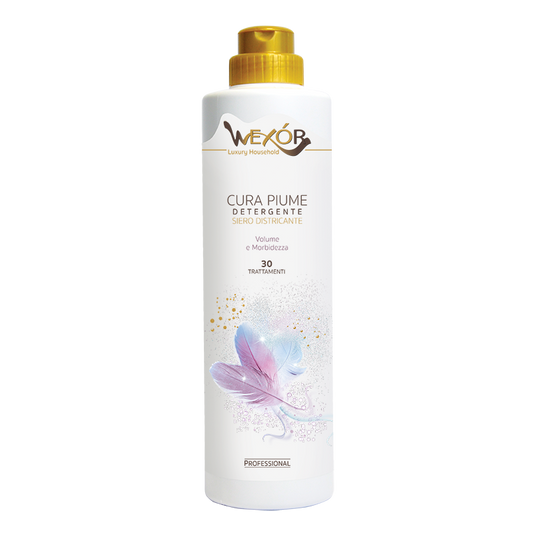 Wexor Cura Piume detergente per piumini 750 ml