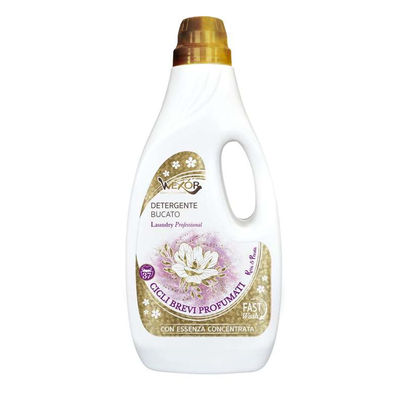Wexor Detergente Bucato Cicli Brevi Rosa e Peonia 1,5 litri