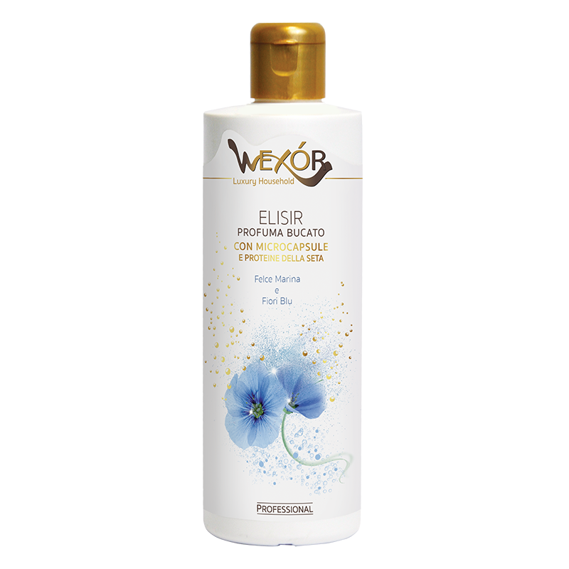 Wexor Elisir Profuma Bucato Fiori Blu 200 ml