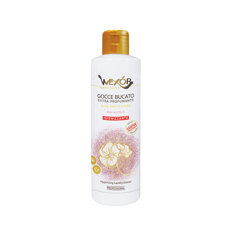 Wexor Gocce Bucato Igienizzanti Rose & Musk 235 ml
