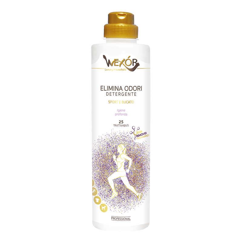 Wexor Elimina Odori Detergente Sport e Bucato 750 ml