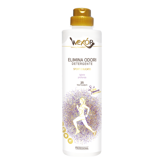 Wexor Elimina Odori Detergente Sport e Bucato 750 ml