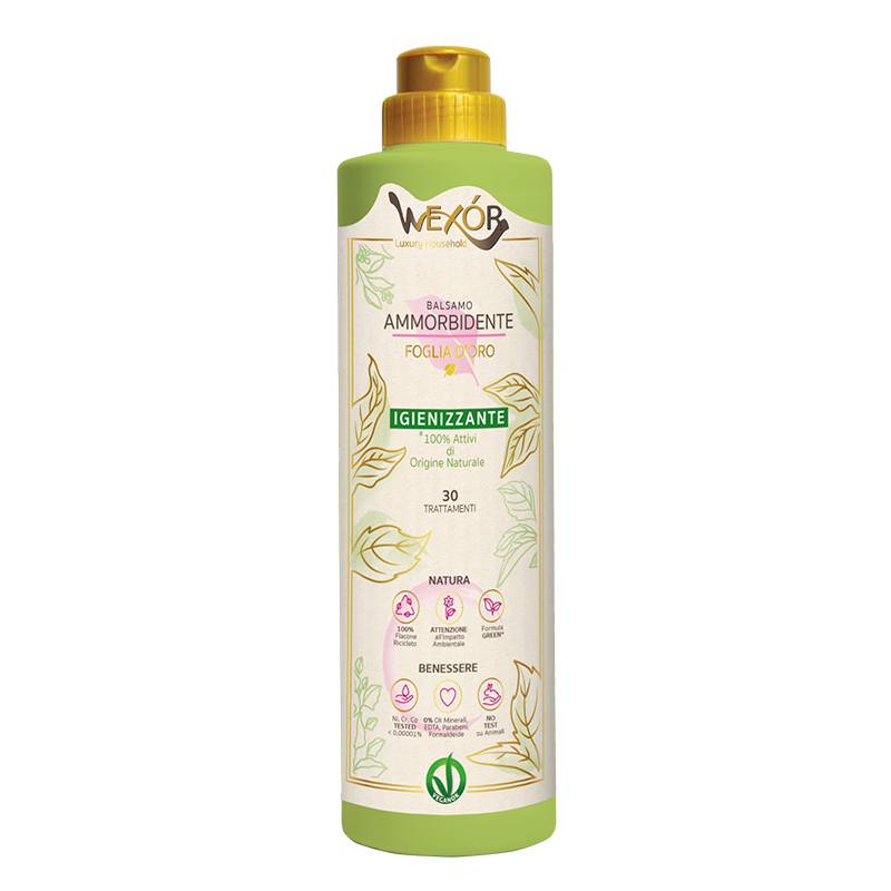 Wexor Foglia d’Oro Balsamo Ammorbidente vegano 750 ml