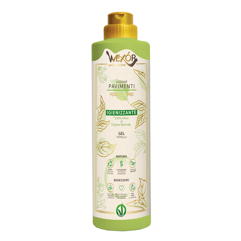 Wexor Foglia d’Oro Lozione Pavimenti vegana 750 ml
