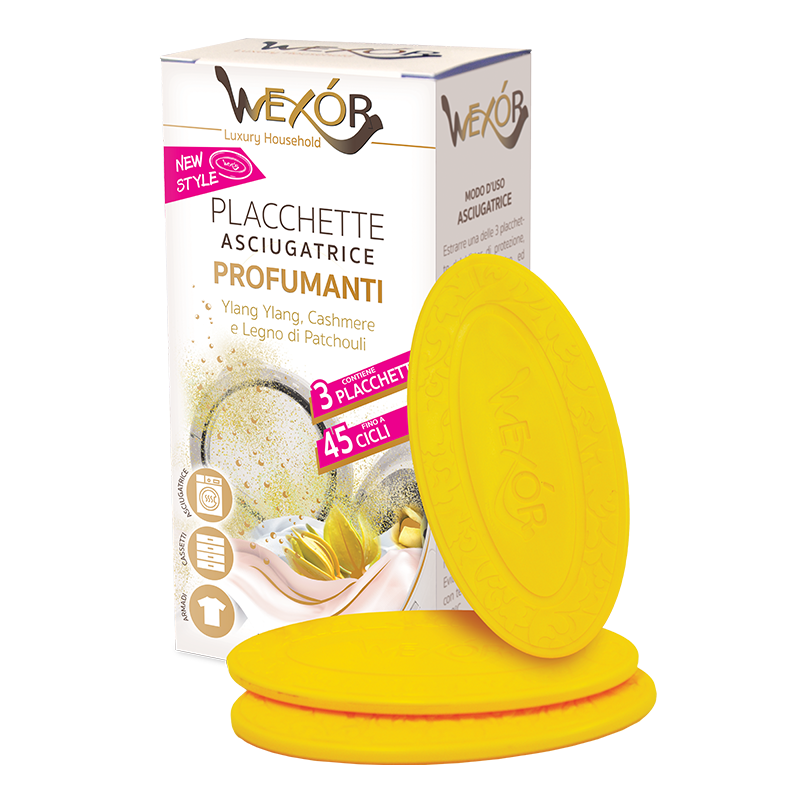Wexor Placchette Asciugatrice profumanti 3 pezzi