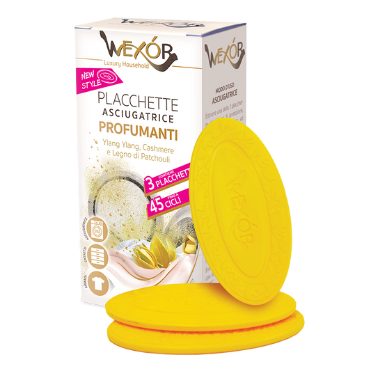 Wexor Placchette Asciugatrice profumanti 3 pezzi