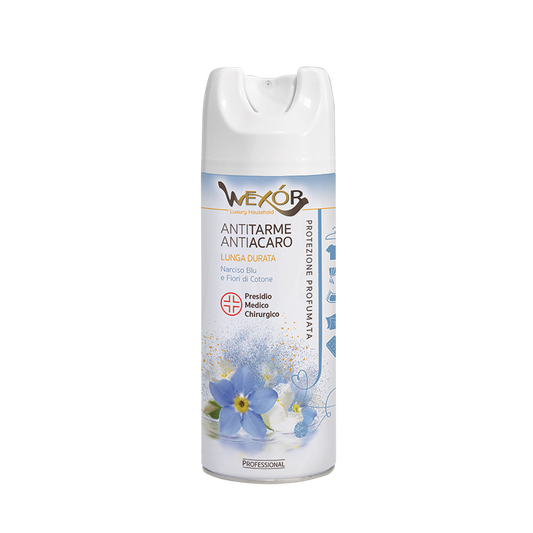 Wexor Antitarme Antiacaro spray Narciso Blu 400 ml