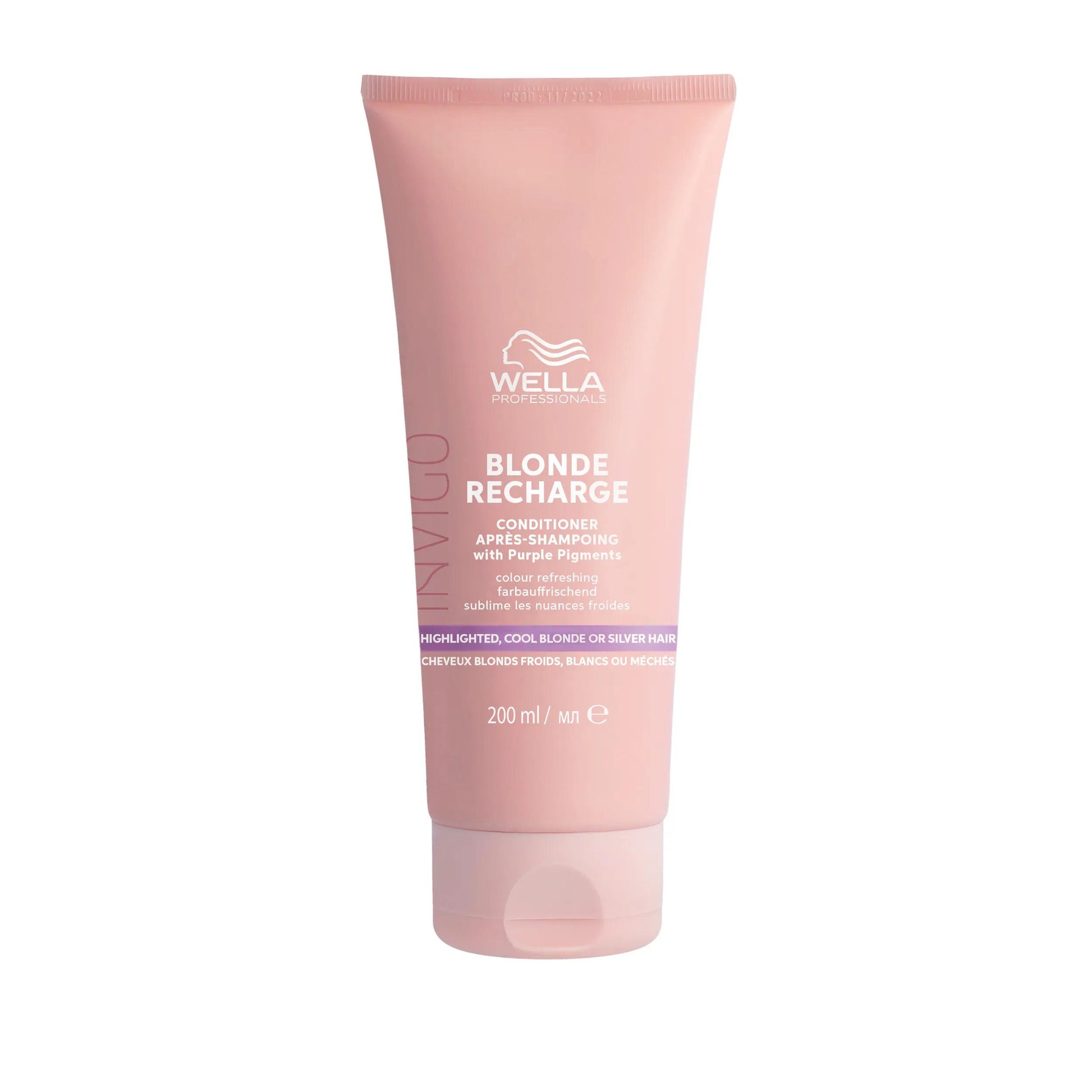 Wella Invigo Blonde Recharge Cool — conditioner antigiallo 200 ml