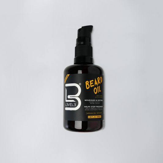 L3VEL3 Beard Oil, olio da barba all'argan 100 ml — foto prodotto