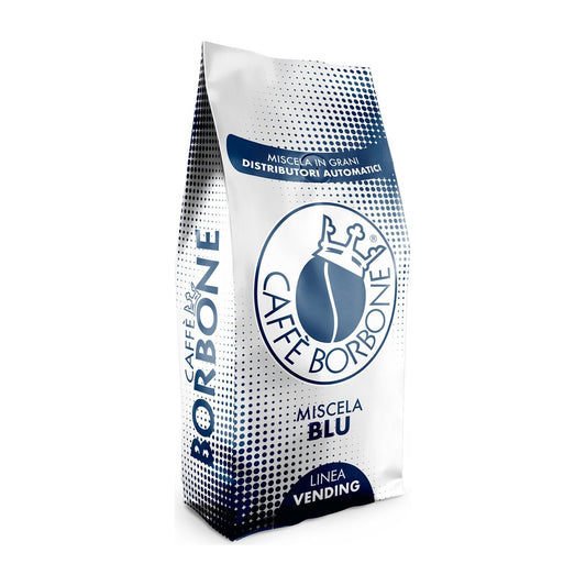 Sacco da 1 kg di Caffè Borbone Miscela Blu in grani, Linea Vending