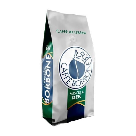 Sacco da 1 kg di Caffè Borbone Miscela Dek decaffeinato in grani