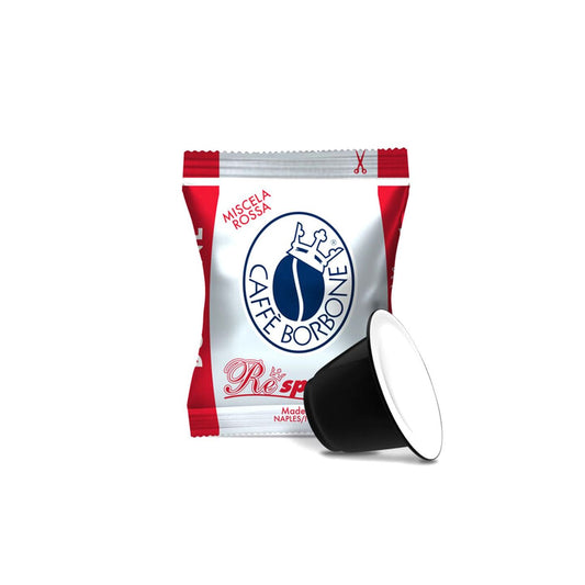 Caffè Borbone Respresso Miscela Rossa — 50 capsule compatibili Nespresso
