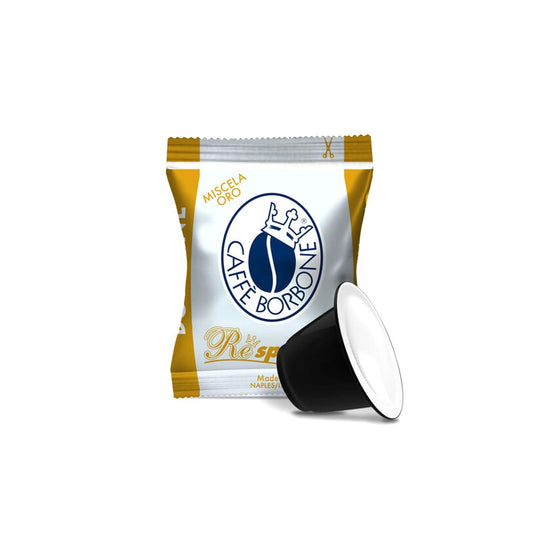 Caffè Borbone Respresso Miscela Oro — 50 capsule compatibili Nespresso