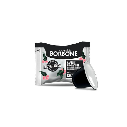Caffè Borbone Respresso Kikka 100% Arabica — 50 capsule compatibili Nespresso