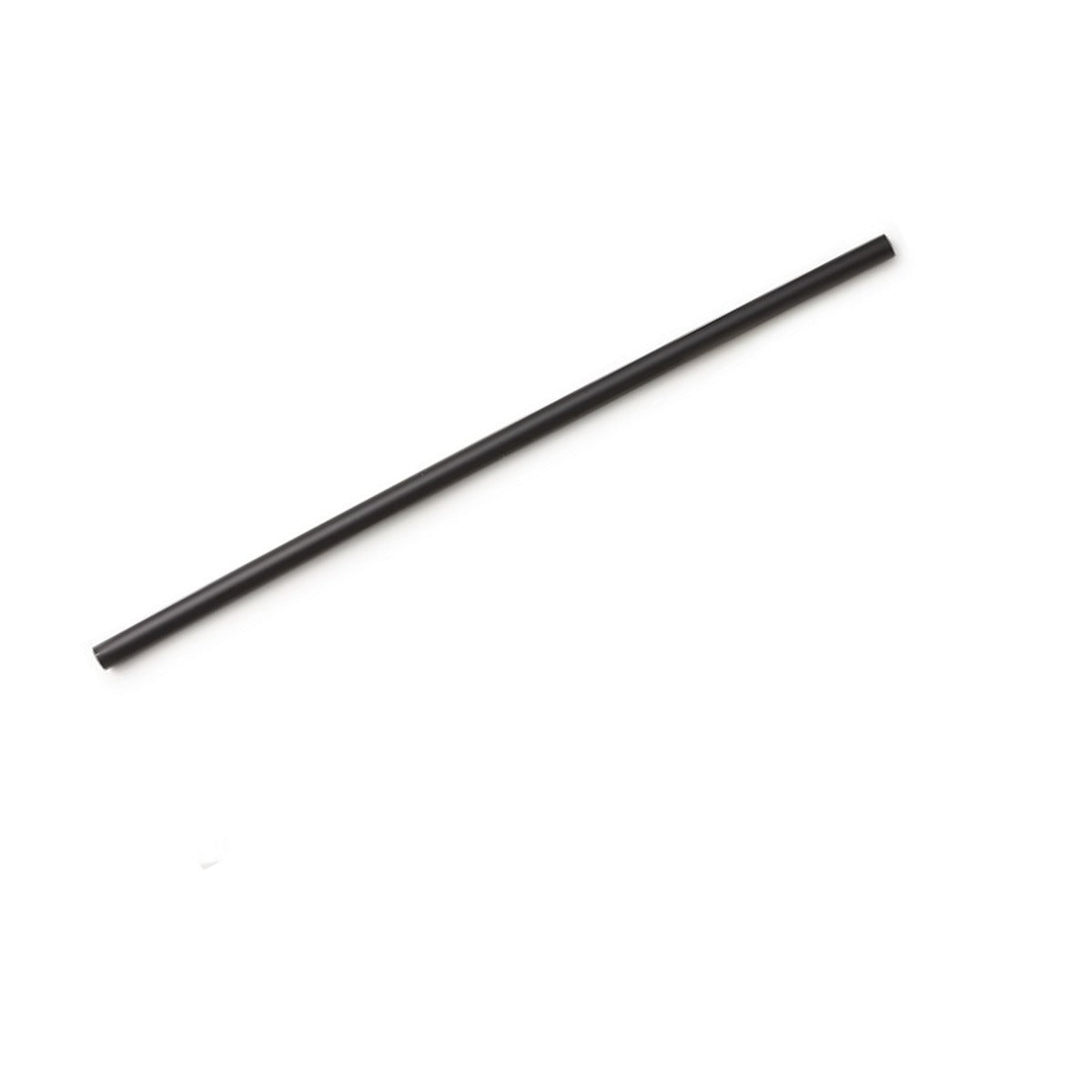Cannuccia nera in bioplastica compostabile da 21 cm