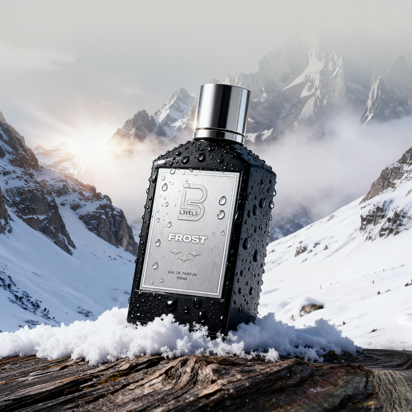 L3VEL3 Eau de Parfum, profumo uomo 100 ml — fragranza Frost