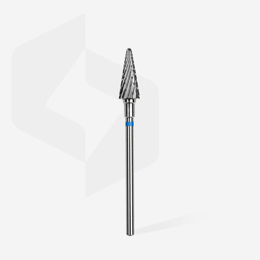 Staleks Expert, punta in carburo a cono blu da 6 mm