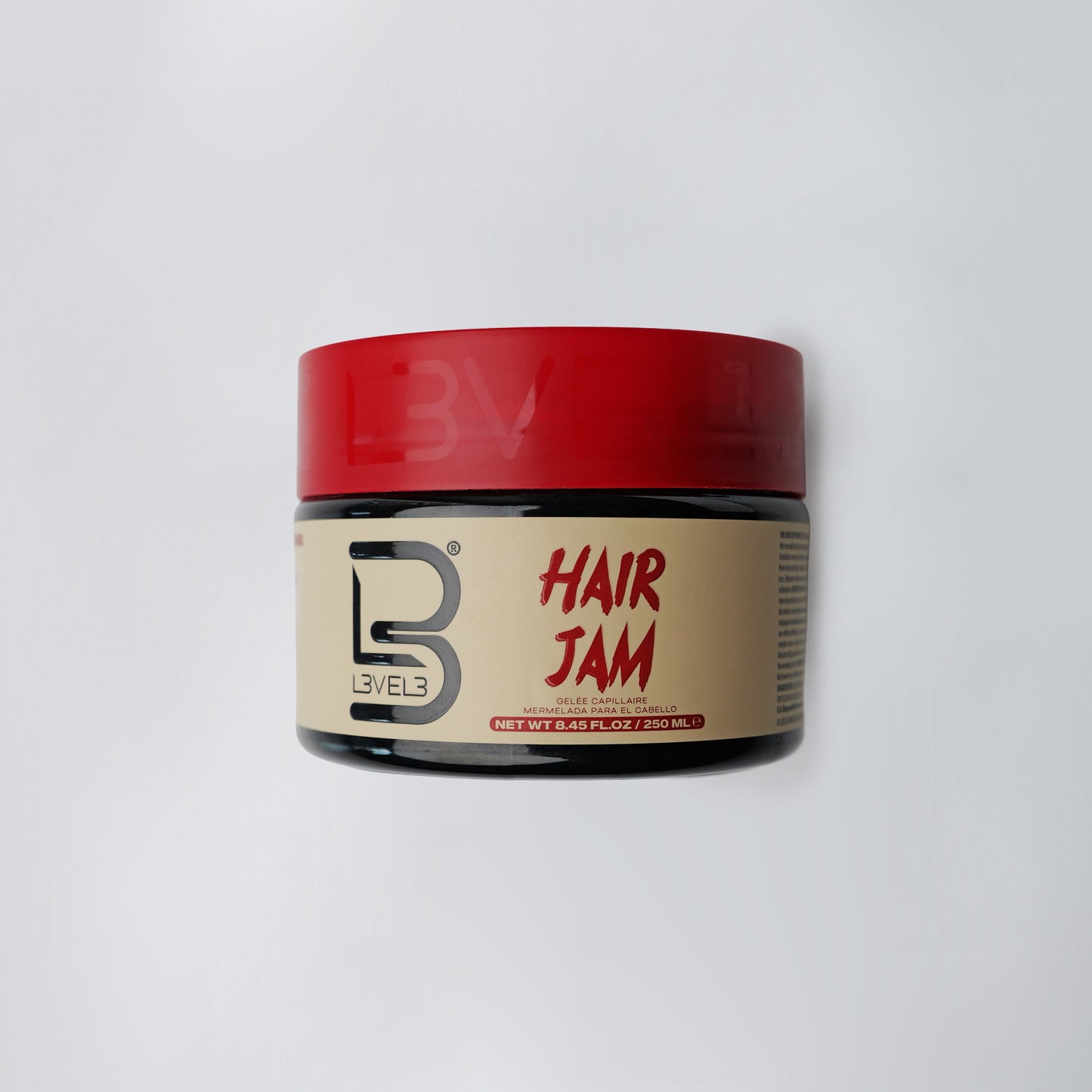 L3VEL3 Hair Jam, gel per trecce e braids 250 ml — foto prodotto