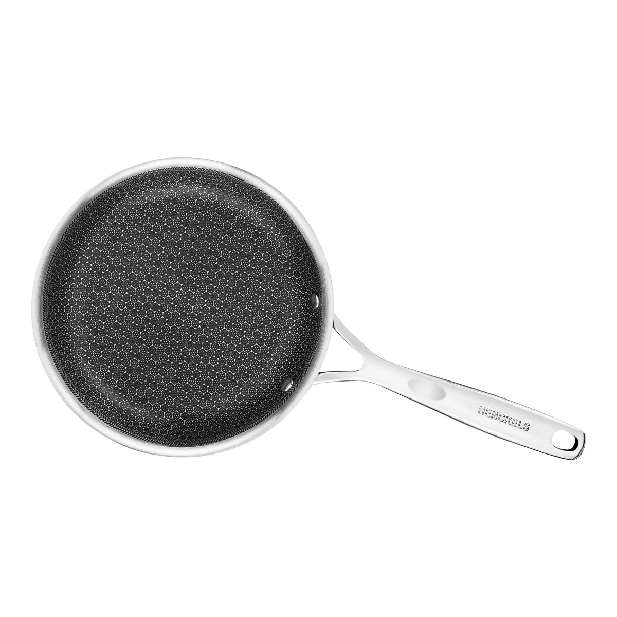 Henckels Paradigm padella in acciaio antiaderente a nido d'ape 20 cm, vista dall'alto