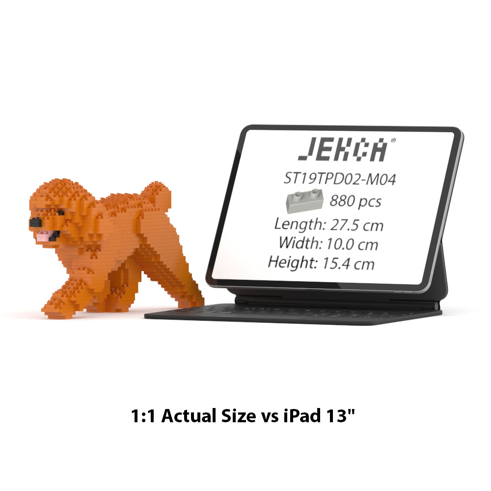Misure ufficiali Jekca ST19TPD02-M04: 27,5 x 10,0 x 15,4 cm, 880 pezzi