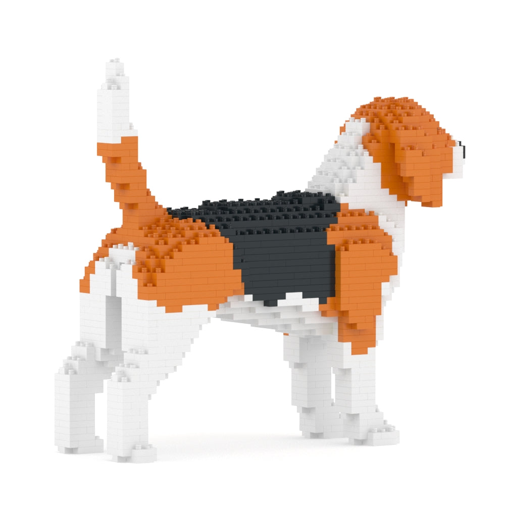 Scultura Jekca Beagle vista frontale
