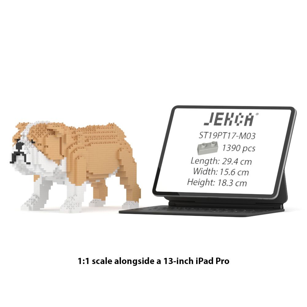 Misure ufficiali Jekca ST19PT17-M03: 29,4 x 15,6 x 18,3 cm, 1390 pezzi