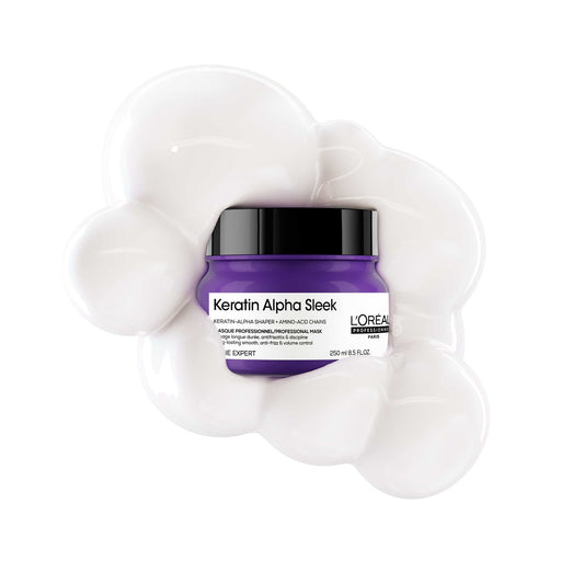 L'Oréal Keratin Alpha Sleek — maschera lisciante