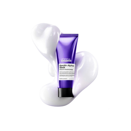 L'Oréal Keratin Alpha Sleek Smooth Transformer — trattamento anticrespo 200 ml