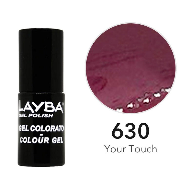 Layba Gel Polish 630 Your Touch — flacone e colore