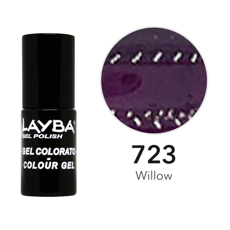 Layba Gel Polish 723 Willow — flacone e colore