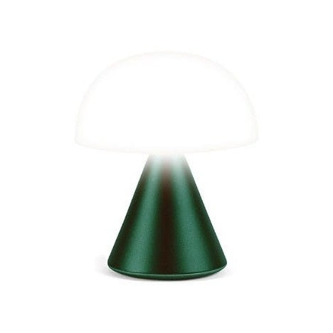 Lampada Lexon Mina LH60 verde scuro, luce bianca fredda
