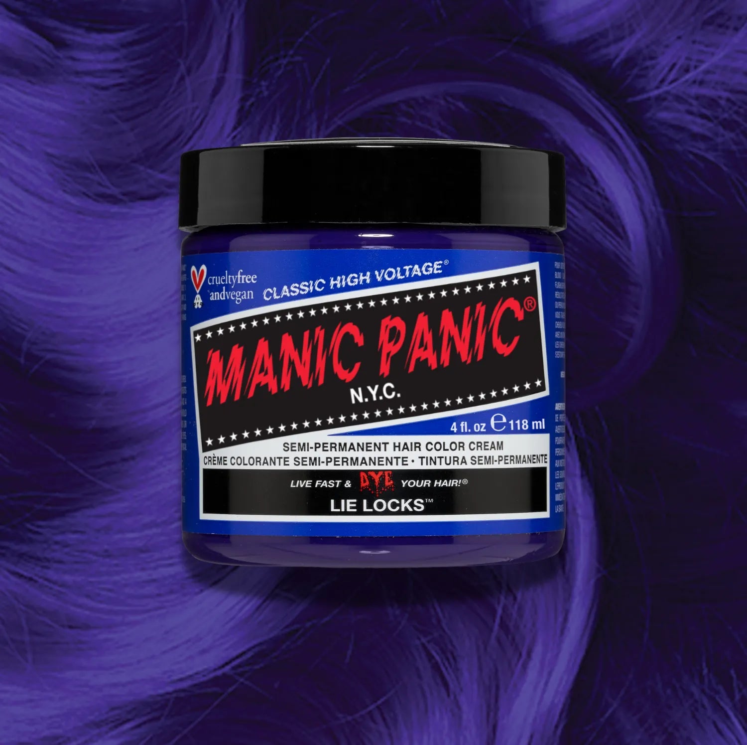 Manic Panic Lie Locks — colorazione semi-permanente 118 ml