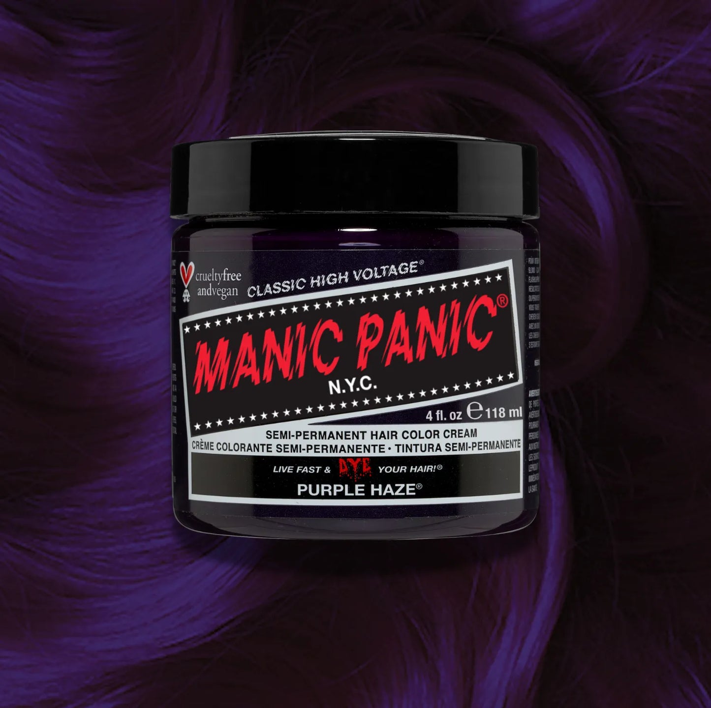 Manic Panic Purple Haze — colorazione semi-permanente 118 ml