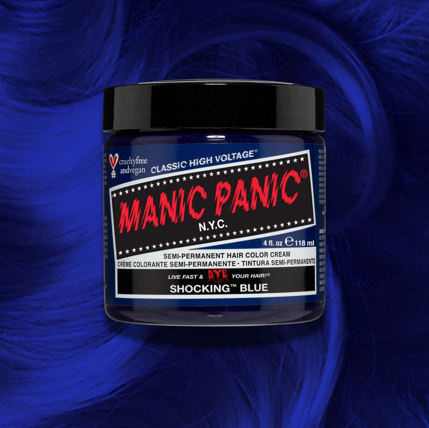 Manic Panic Shocking Blue — colorazione semi-permanente 118 ml